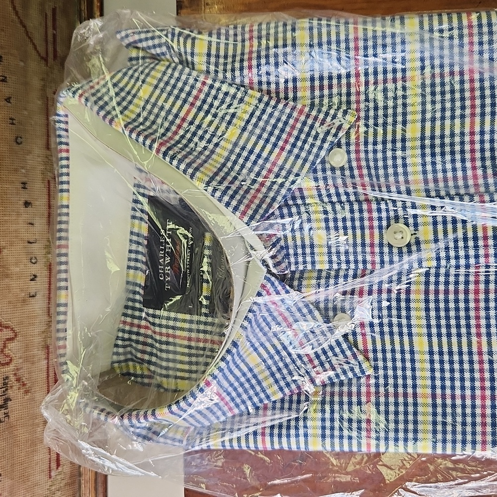 Charles Tyrwhitt Classic Fit Dress Shirt Size L